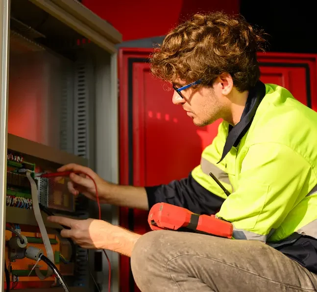 Elettricista Pronto Intervento 24 al lavoro in Emilia-Romagna